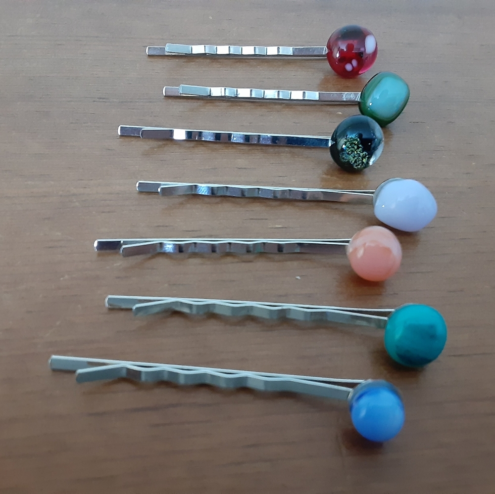 Decorated Hair Pins